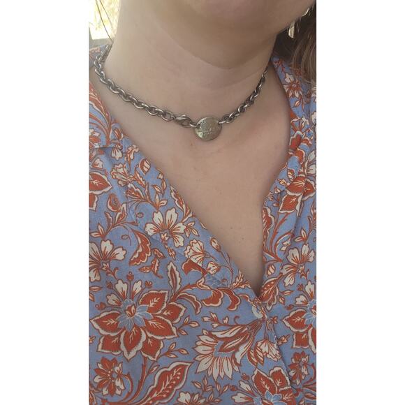 TIFFANY&Co. Return to Necklace Silver 925 Ladies Accessories Total length 37cm - Picture 8 of 8